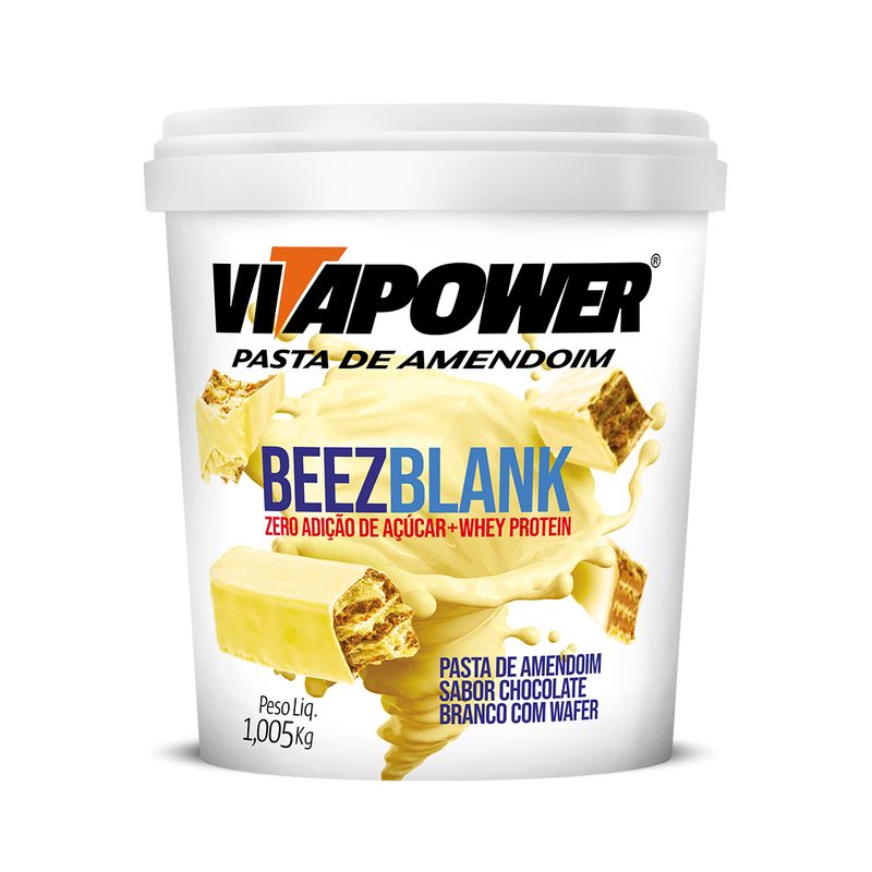 Pasta de Amendoim Gourmet BeezBlank 1.005g - Vitapower