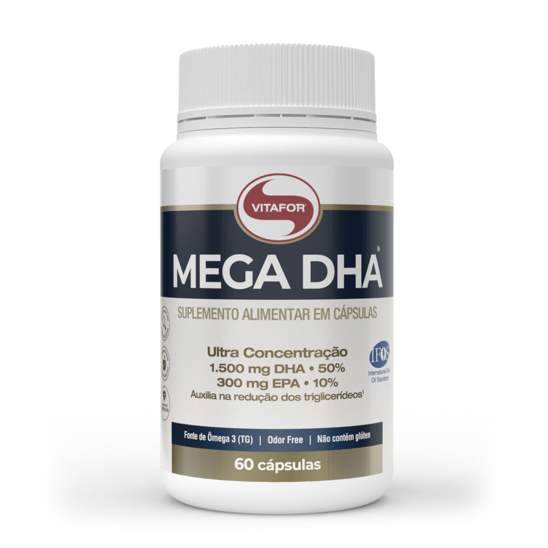 Mega DHA - 60 cap - Vitafor